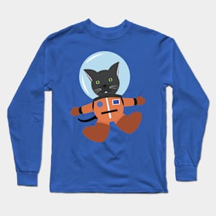 Cat in space suit Long Sleeve T-Shirt